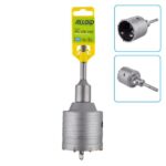 Свердло корончате по бетону 65мм p SDS адаптером 110мм Alloid