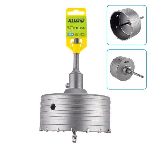 Корончате свердло Alloid 120 мм по бетону з SDS-plus адаптером