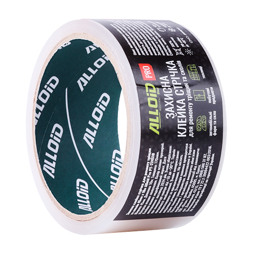 Захисна клейка стрічка Alloid Pro 45×10 м для ремонту тріщин