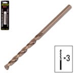 Alloid Pro. Свердло по металу кобальтове 3,0мм Р6М5К5, 3шт