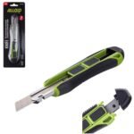 Ніж будівельний Alloid Pro 18 мм, сегментне лезо SK5, 3 леза