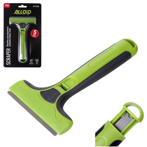 Шкребок Alloid Pro 100 мм SK7, 5 лез у комплекті