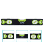 Alloid Pro. Рівень будівельний 40см, 3 капсули з магнітом