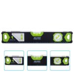 Alloid Pro. Рівень будівельний 40см, 3 капсули з магнітом та боковим вікном