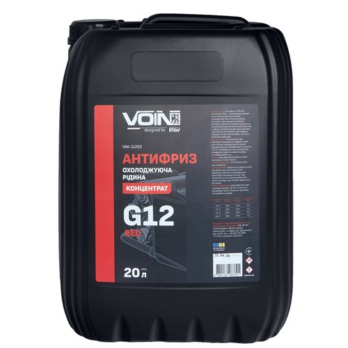 Антифриз VOIN G12 Red концентрат OAT 20 л