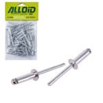 Заклепка алюмінієва 4,8х18,0мм, 50 шт Alloid