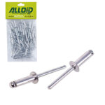 Заклепка алюмінієва 4,8х19,0мм, 50 шт Alloid