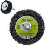 Круг зачисний "корал"з тримачем для дриля 50мм (чорний), Alloid