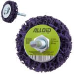 Круг зачисний "корал"з тримачем для дриля 50мм (фіолетовий), Alloid