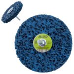 Круг зачисний "корал"з тримачем для дриля 100мм (синій), Alloid