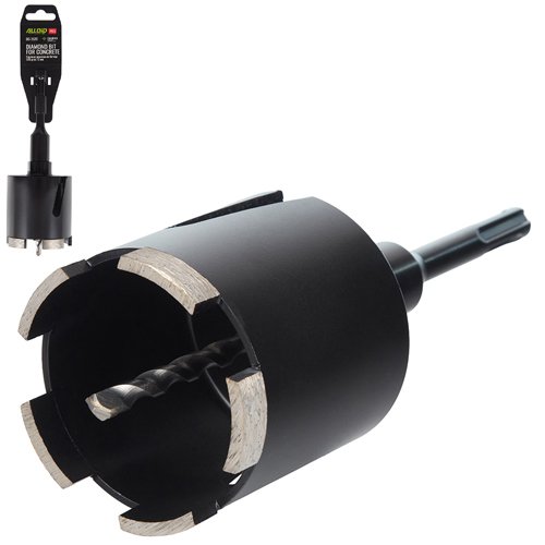 Алмазна коронка Alloid Pro SDS-plus 72 мм по бетону