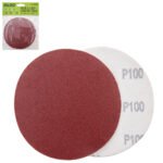 Круг шліфувальний на липучці 125 мм, зерно 100,  (10 шт.) Alloid