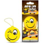 Освіжувач повітря AREON сухий листок Smile Dry Vanilla Black