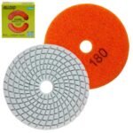 Круг алмазний шліфувальний на липучці 100 мм, зерно 180, Alloid