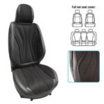 Набір чохлів V-9101 Bk  повн к-т екошкіра чорні