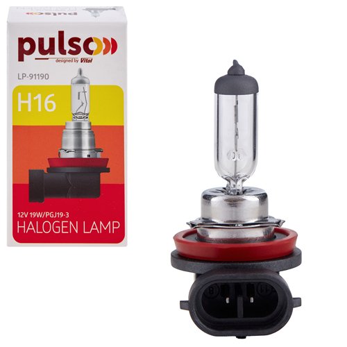 Галогенна лампа PULSO H16 PGJ19-3 12 В 19 Вт