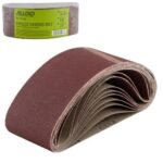 Стрічка шліфувальна нескінченна 75х457мм, зерно 120, 10шт Alloid