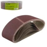 Стрічка шліфувальна нескінченна 75х533мм, зерно 120, 10шт Alloid