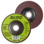 Круг пелюстковий торцевий 125 мм, зерно 220 Alloid, T27