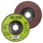 Круг пелюстковий торцевий 125 мм, зерно 280 Alloid, T27