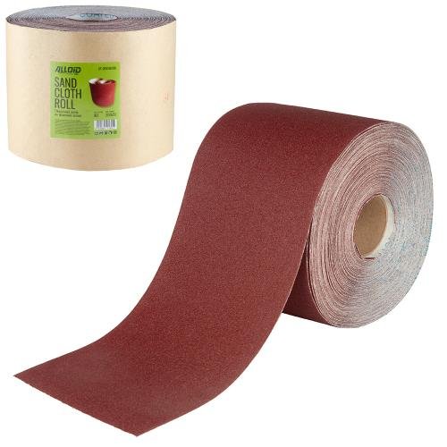 479781 Наждачний папір на тканинній основі, 200мм х 50м, зерно 80, Alloid - Зображення 1