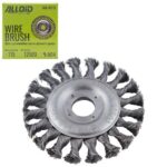 Щітка дископодібна "пучки крученого дроту" 115*22,23мм Alloid