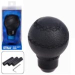 Ручка к/п декор. (F 250114 BK) AX-J2363 чорна шкiра