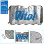 Шторка сонцезахисна "лазер" 1300х600мм