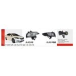 Фари дод. модель KIA Cerato/2012-15/KA-598B/H8-12V35W/ел.проводка
