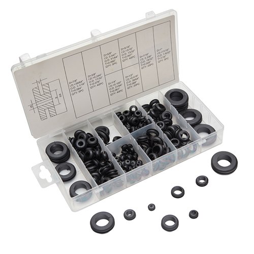Комплект гумових сальників Alloid SR-6030, 180 шт., різні розміри
