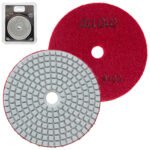 Alloid Pro. Круг алмазний шліфувальний на липучці 100 мм, зерно 400