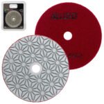 Alloid Pro. Круг алмазний шліфувальний на липучці STAR 100 мм, зерно 400