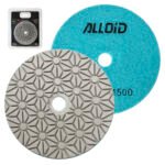 Alloid Pro. Круг алмазний шліфувальний на липучці STAR 100 мм, зерно 1500