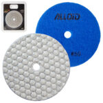 Alloid Pro. Круг алмазний шліфувальний на липучці HEXAGON 100 мм, зерно 50