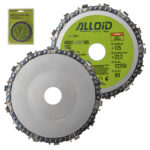 Alloid. Диск пиляльний по дереву ланцюговий 125х22,2мм, 14 зубів