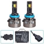Світлодіодні лампи PULSO LF4 H11/H8/H9/H16, Flip Chip, 300W, 100000 Lm, 6000K, 12V