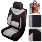 Набір чохлів MILEX/Elegance повний к-т/2пер.+2задн.+5підг./сірі