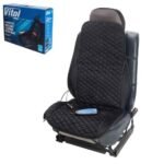 Масажна накидка з підігрівом Vitol VMH-1508 12V/220V — масаж для спини та комфорту