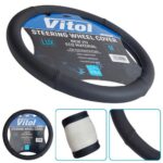 Чохол на кермо VLOD-A2699 BK M  чорн./БО