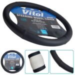 Чохол на кермо VLOD-A2699 BK L  чорн./БО