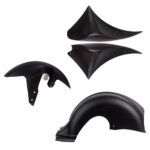 Комплект крил і накладок бака для електроскутера Chopper r804-m3 Black