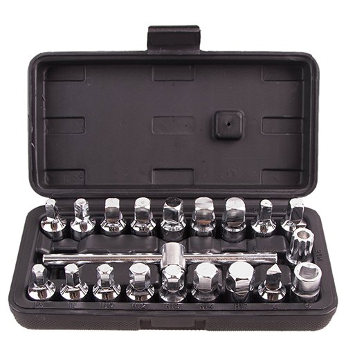 Набір для відкручування масляних пробок Alloid МП-5082, 20 пр.