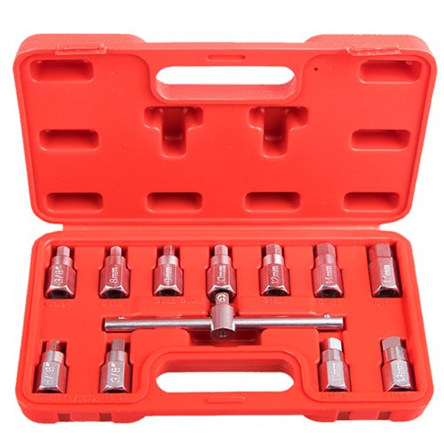 Набір для відкручування масляних пробок Alloid МП-5039, 12 пр.