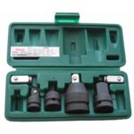 Набір ударних перехідників HANS 89606, 6 пр., сталь CrV, у кейсі