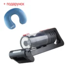 Автомобільний пилосос VOIN V-80CL 100 Вт з турбо щіткою та LED підсвіткою і подарунком ортопедична подушка під шию Vitol