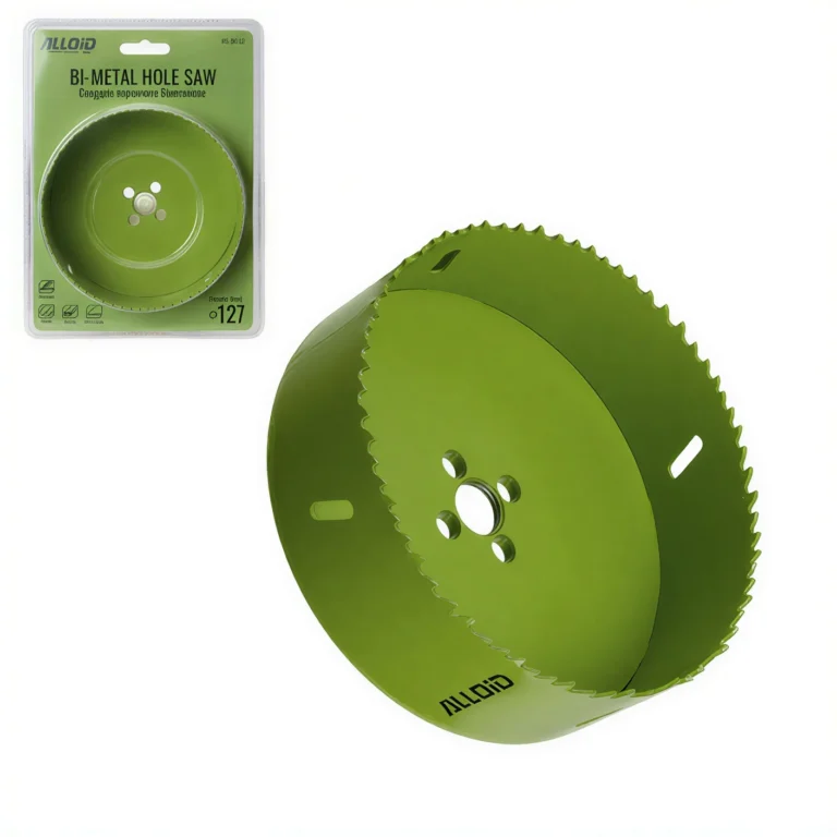 Біметалева коронка Alloid 127 мм HSS для металу та дерева