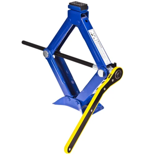 Домкрат ромбоподібний VITOL DB-T10105B 1.5 т механізм гвинтовий крупний план