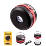 Ліхтар кемпінговий VOIN VL-53 3W, 1200 мАг, сонячна панель