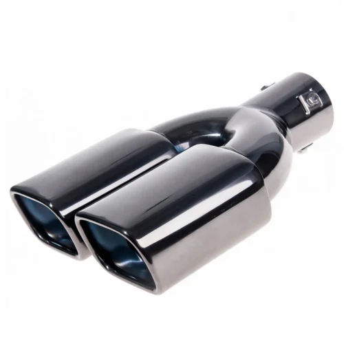 Насадка на глушник Vitol НГ-0352-BK внутр. Ø64 мм, довж. 280 мм, зовн. 107×70 мм