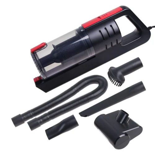 Автомобільний пилосос VOIN V80 з гнучким шлангом, щіткою, щілинною насадкою та турбо-насадкою в комплекті
